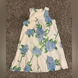Floral A-Line Dress with Open Back Detail – Size Small